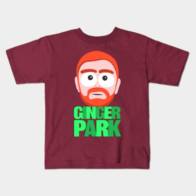 If Comedian Andrew Santino Was a Cartoon Character Kids T-Shirt by Ina